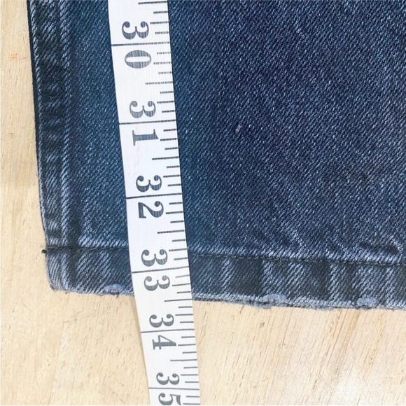 ANINE BING dark gray black straight leg denim jean EUC - Picture 9 of 9